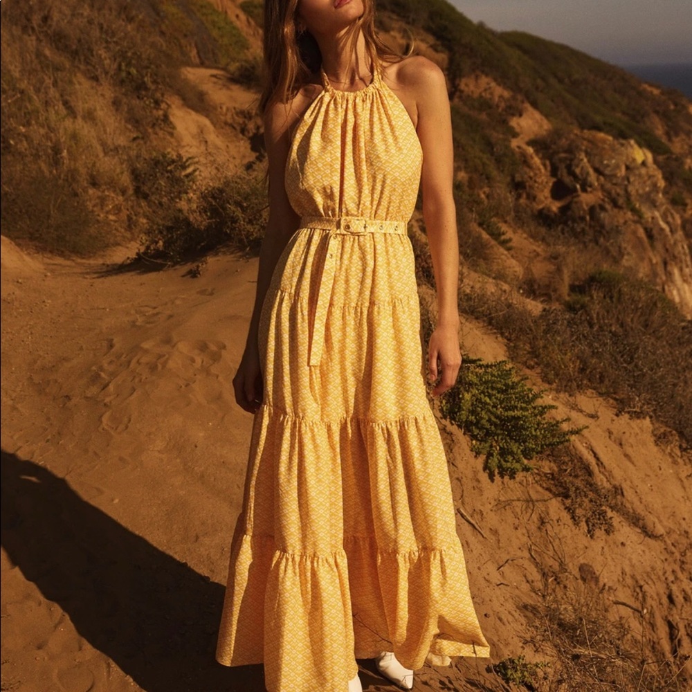 Paloma Blue Halter Dress